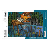 1000-Piece Puzzle – Storm Angeconeb (Ojibwe)
